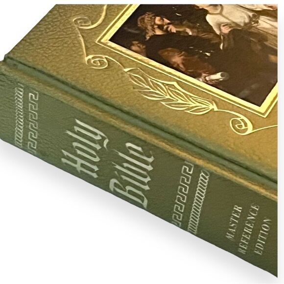 Vtg Family Heirloom Holy Bible Master Reference Red Letter Edition KJV Hardcover - Picture 5 of 13